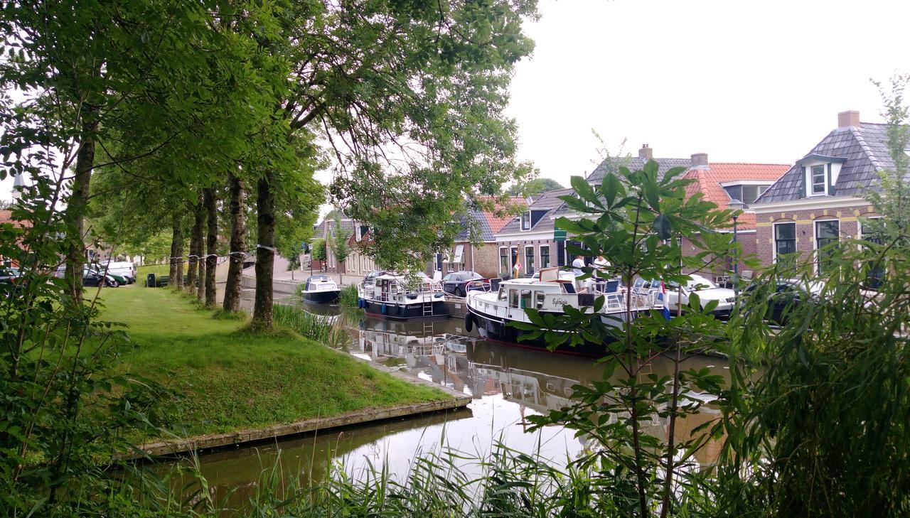 Logement 'De Witte Klok' Oude Bildtzijl Exteriér fotografie